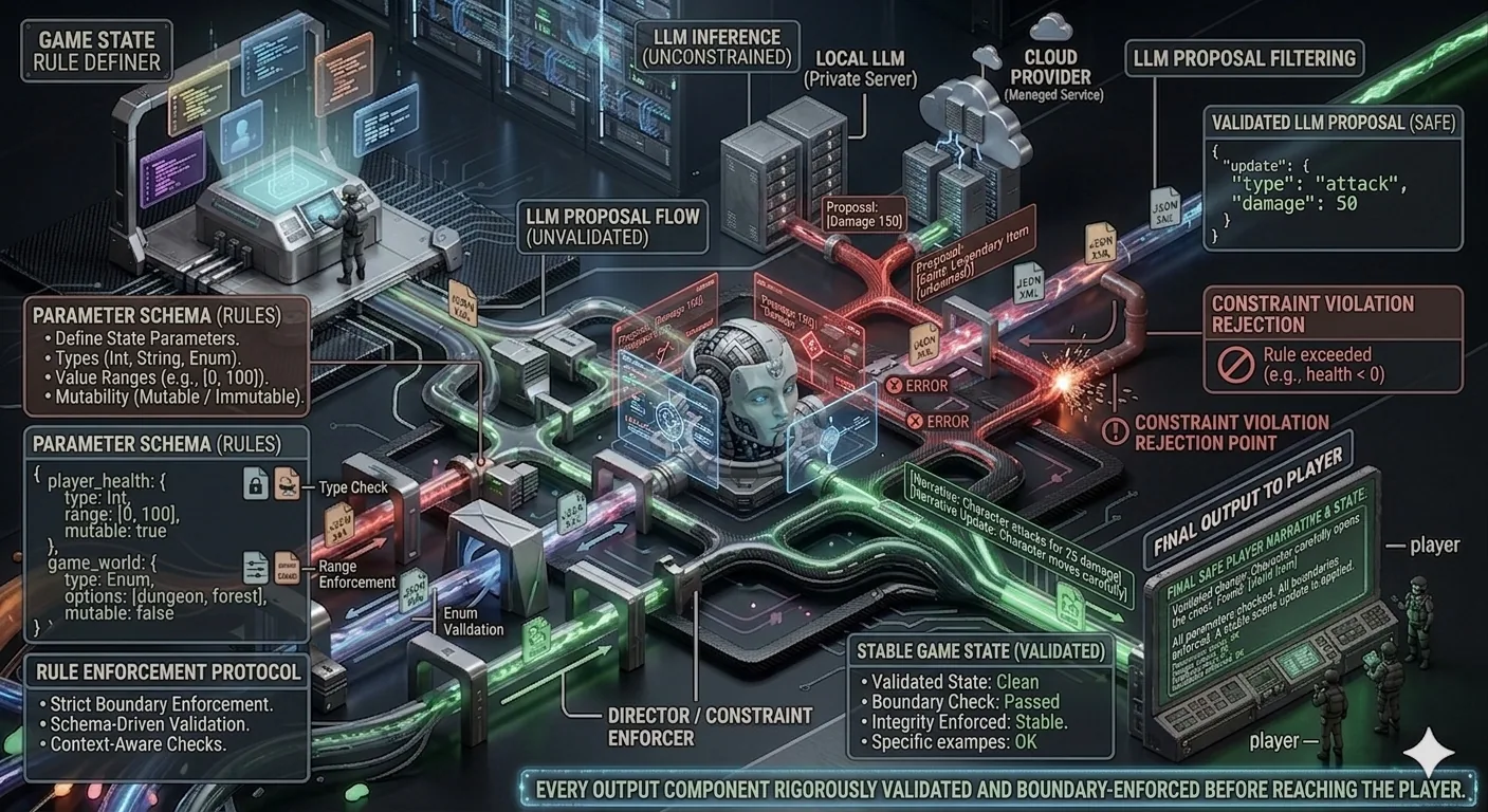 Game state decision loop